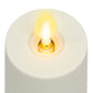 Pearl Ivory Flameless Candle Votive - Flat Top - Set of 2