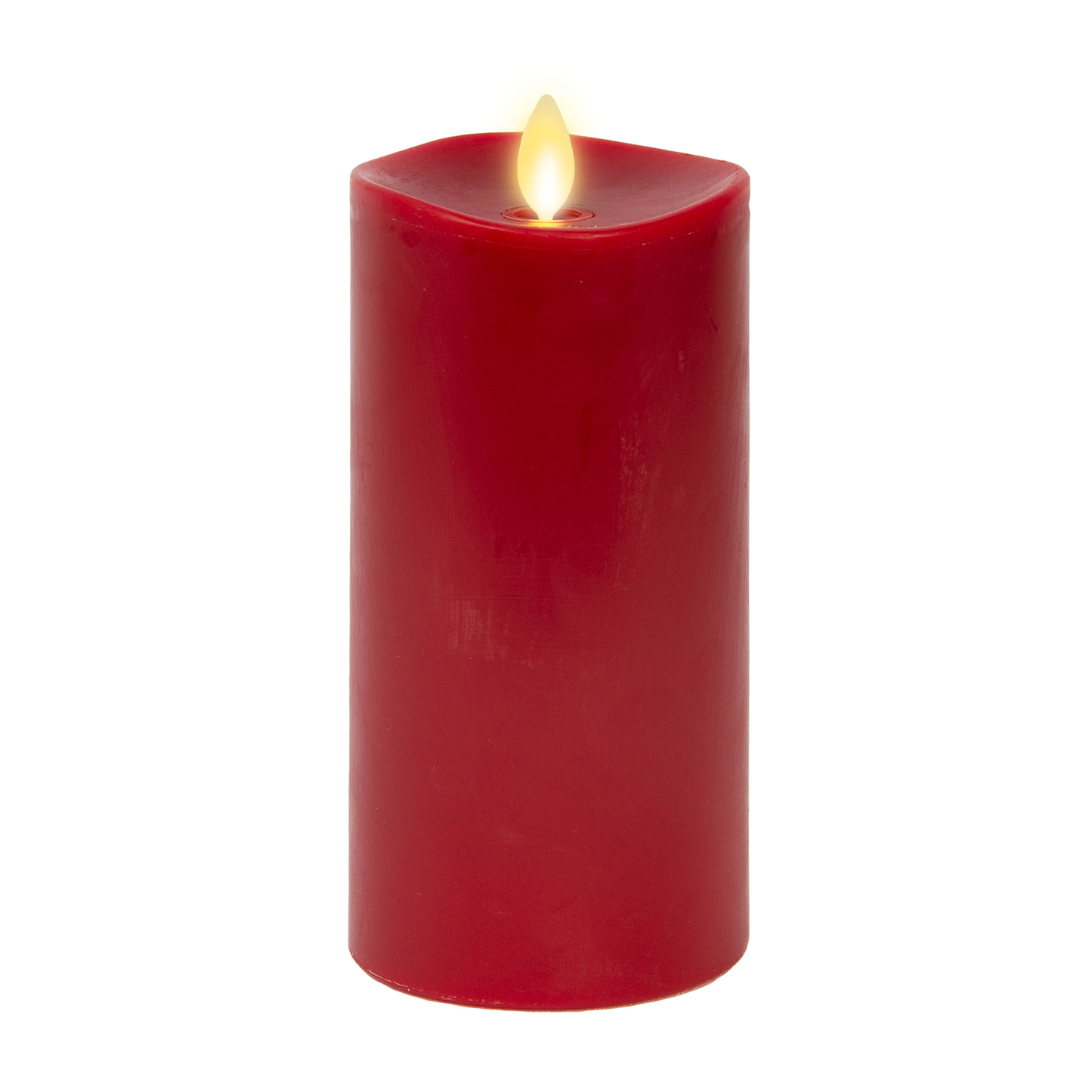 Burgundy flameless candles