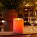 Outdoor Color Changing Flameless Candle Pillar with Remote - Melted Top - 3.75