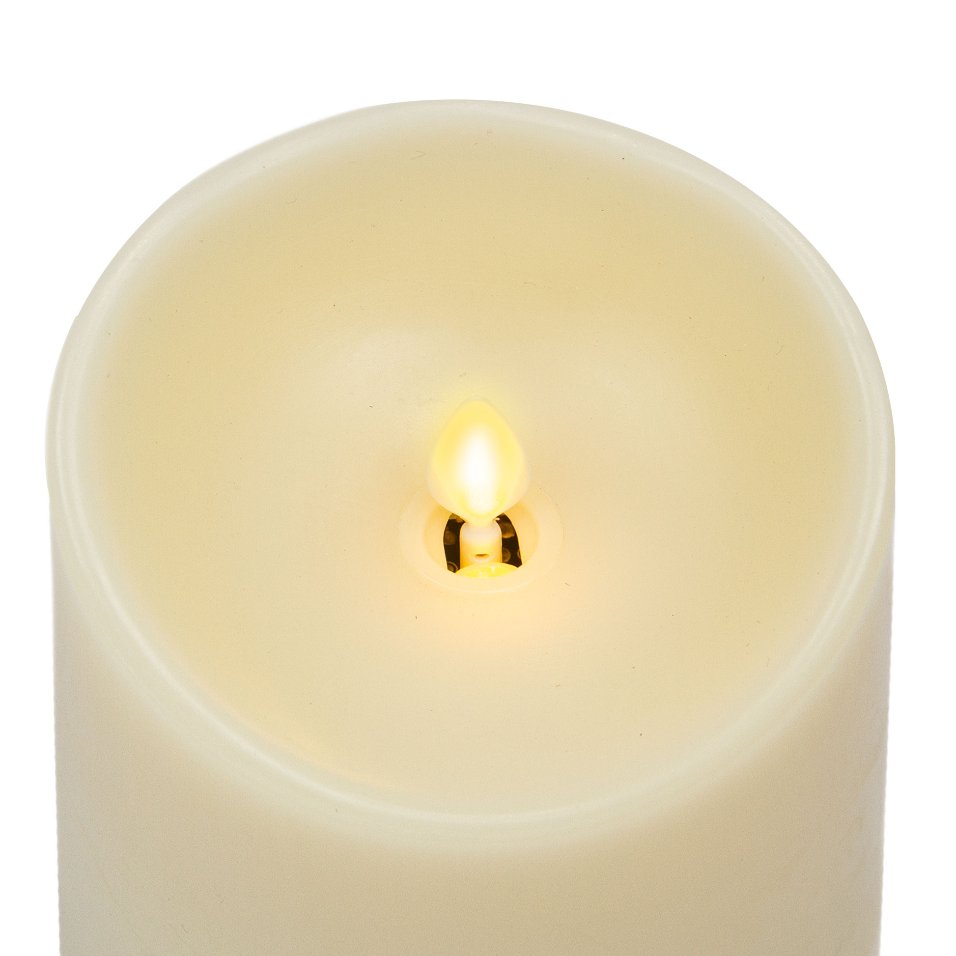 an image of Luminara's vanilla scented flameless candles