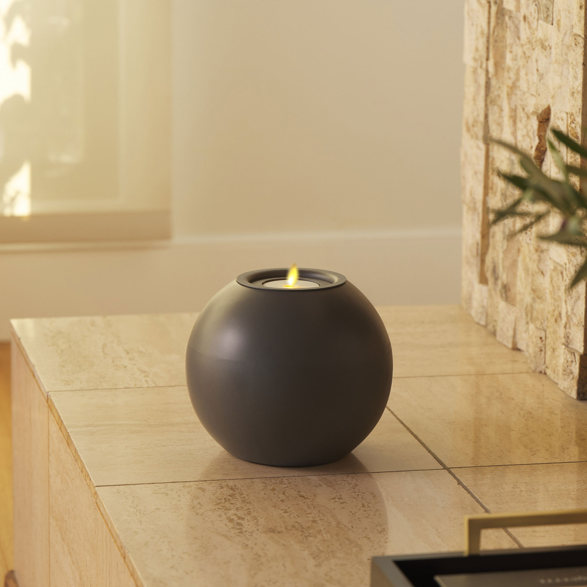 Classic Round Concrete Candle selling Holders