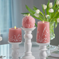 Luminara's rose-shaped candles
