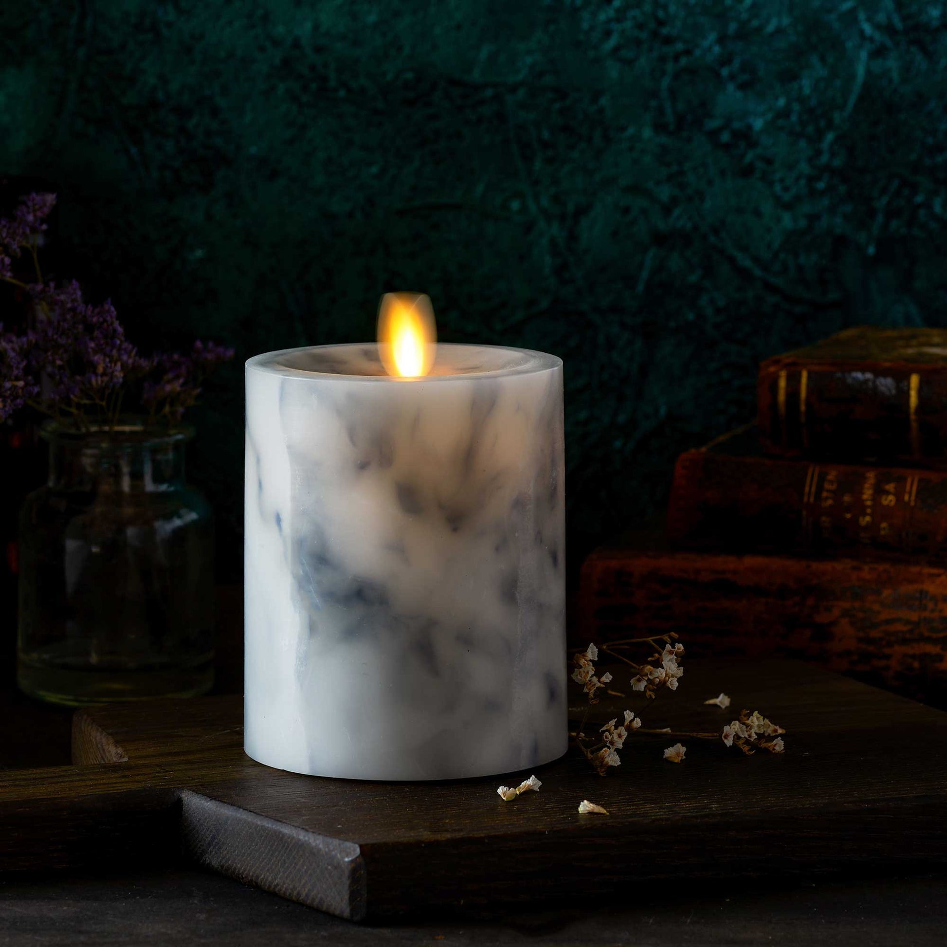Luminara's Flameless Marble Candle