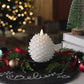 Flameless Candle Pinecone