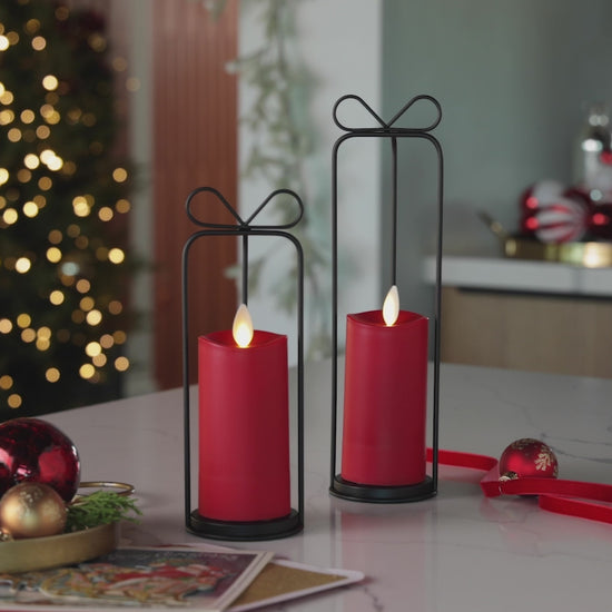 red outdoor lantern | Luminara