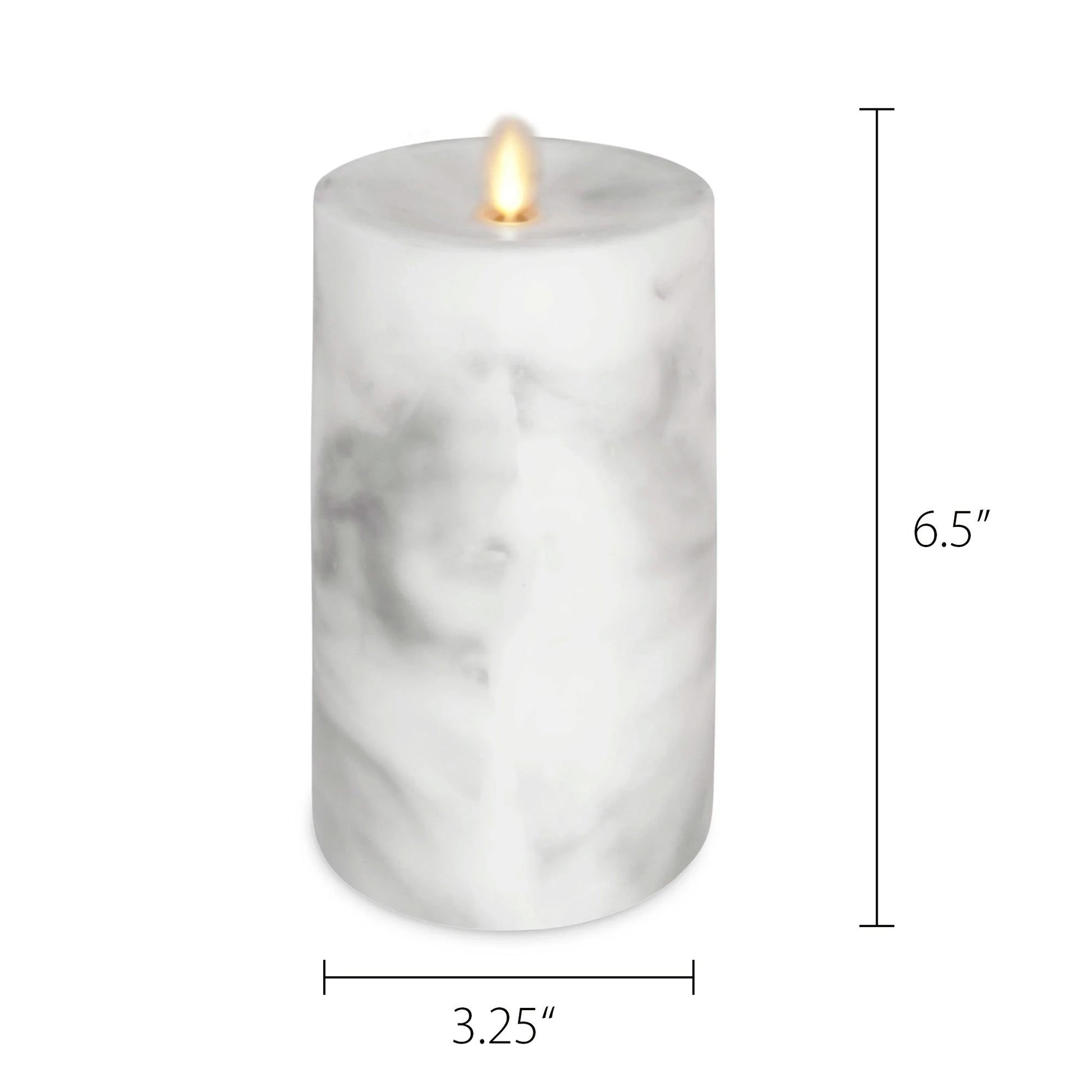 Luminara's Marble Flameless Candle